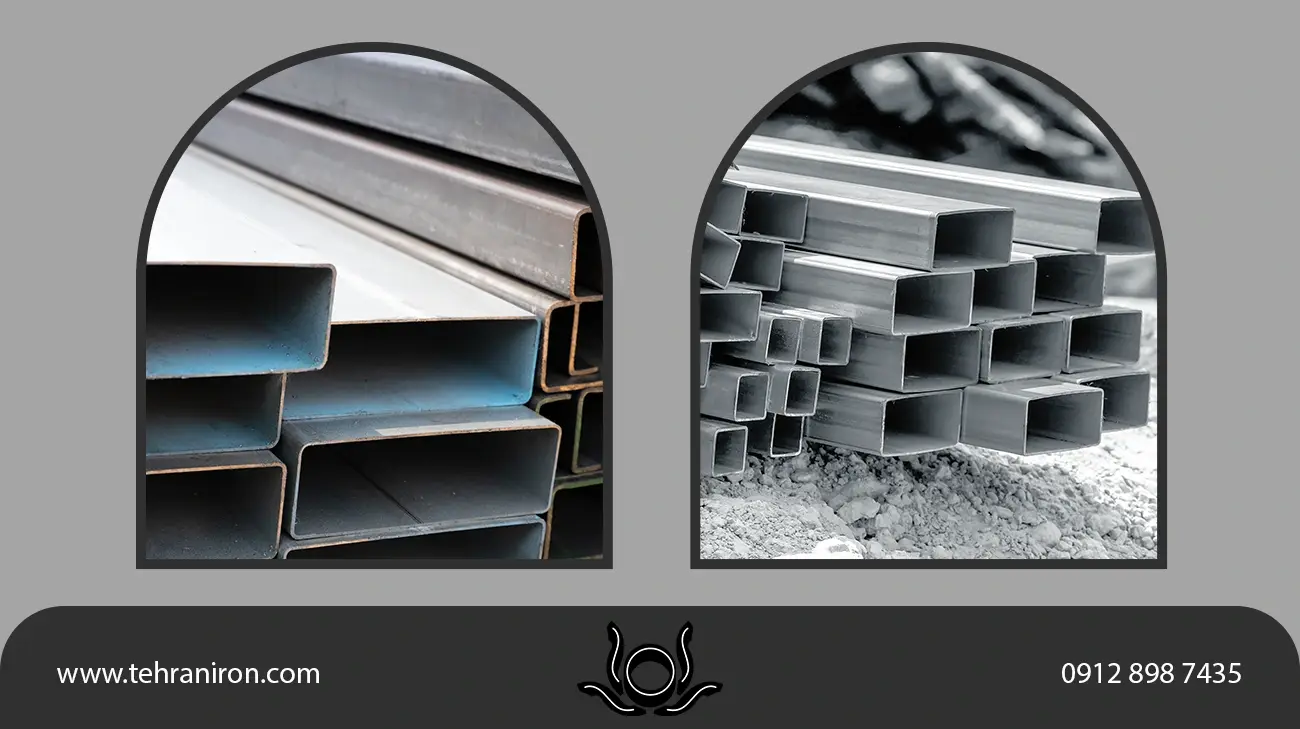 قیمت نبشی 10 در 10 دهشیر یزد