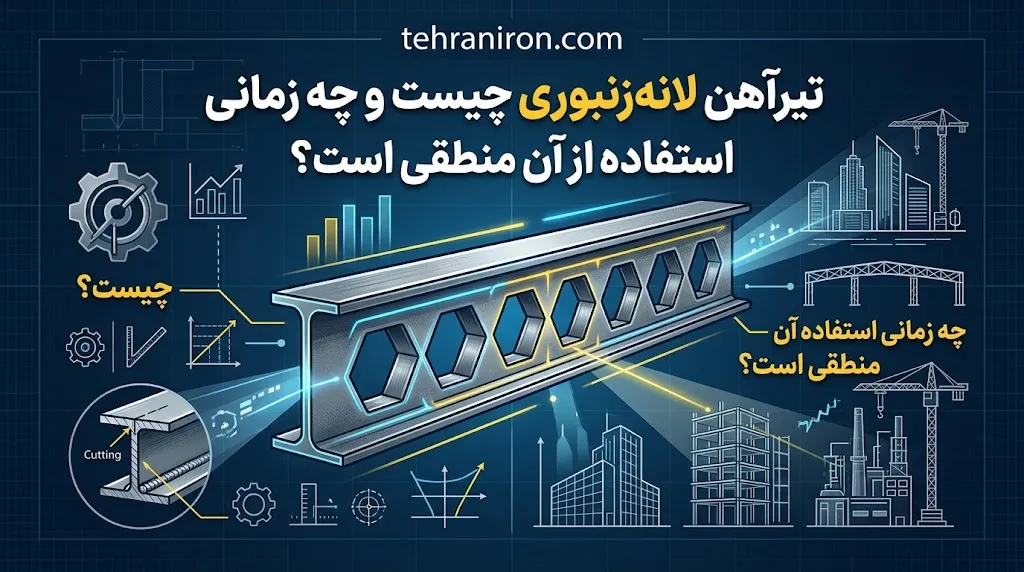 تیرآهن لانهزنبوری کجا استفاده میشود؟